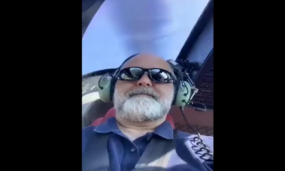 بالفيديو: اللحظات الأخيرة لطارق طيّاح داخل المروحية المنكوبة!