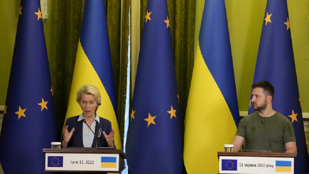 الاتحاد الأوروبي: البت بطلب العضوية الأوكراني الأسبوع المقبل