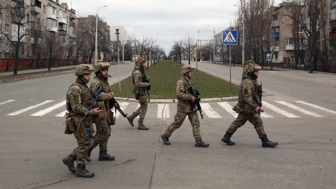أوكرانيا تستعيد مساحة ضخمة من القوات الروسية