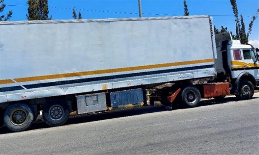 ضبط شاحنة تُستخدم في عمليات تهريب مخدرات إلى تركيا