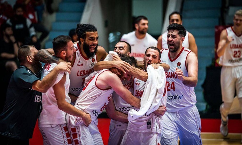 لبنان يتأهّل إلى نهائي بطولة آسيا لكرة السلة