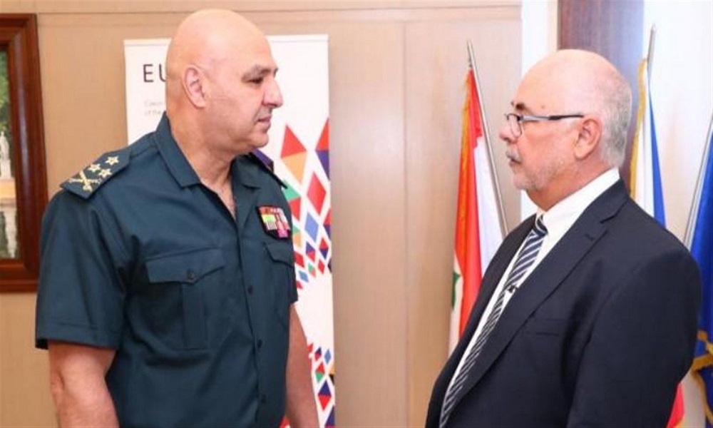 قائد الجيش: لدعم لبنان في تجاوز الأزمة