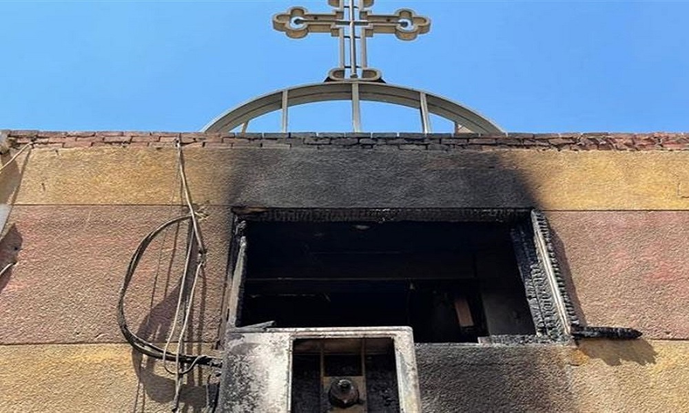 هل حريق كنيسة “أبو سيفين” مفتعل؟