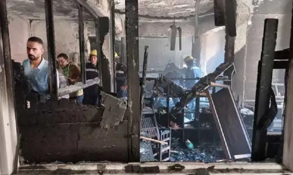 مصر… قتلى وجرحى في حريق مروع داخل كنيسة! (صوَر)