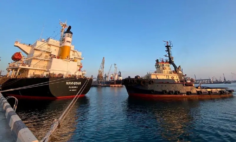 تركيا: وصول سفينة حبوب جديدة من أوكرانيا