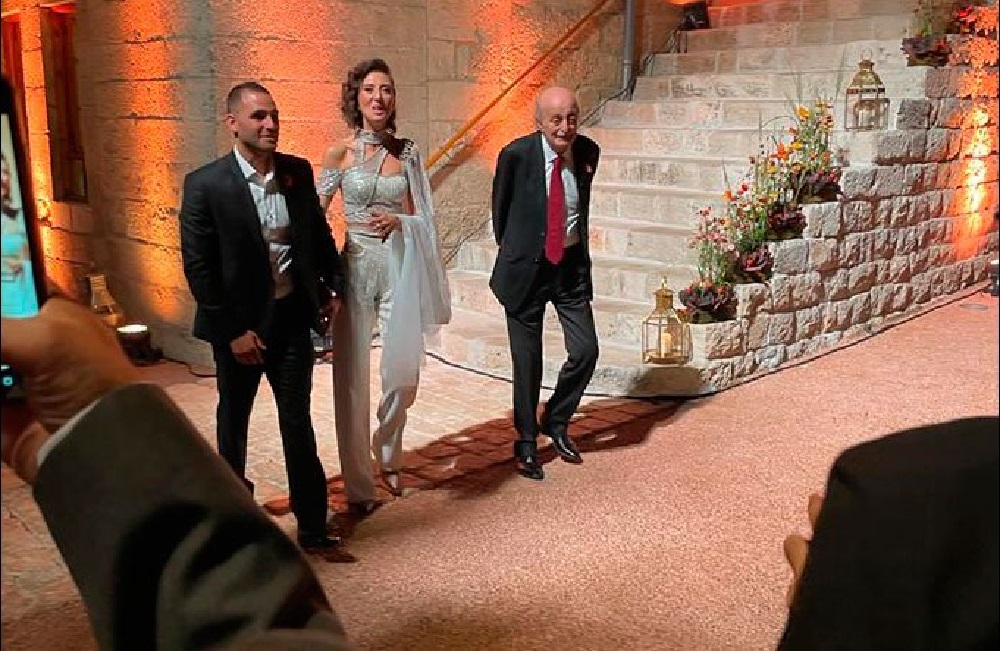بالصور والفيديو: حفل زفاف ابنة وليد جنبلاط في المختارة