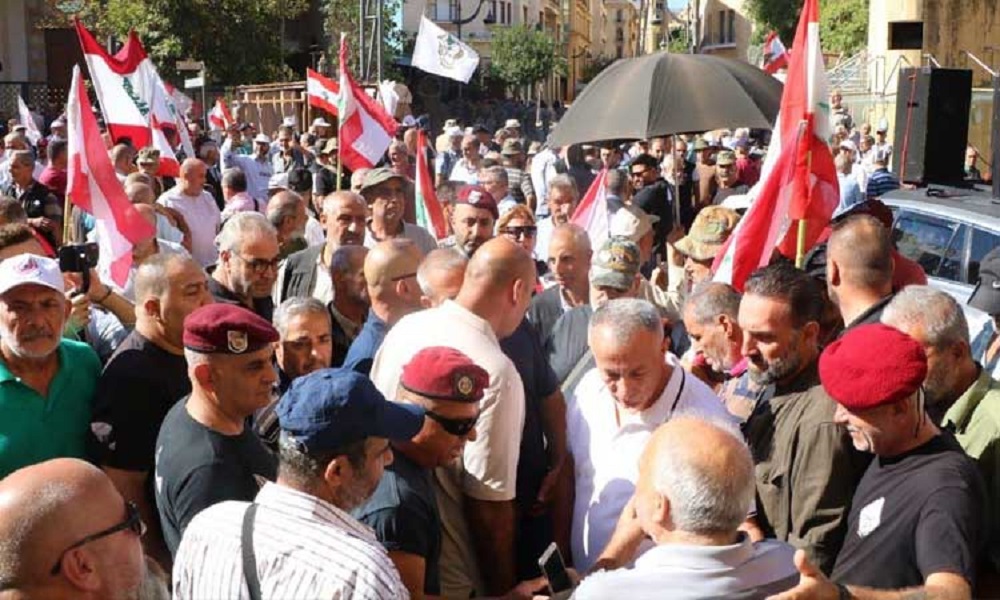 وقفة احتجاجية في بيروت تزامناً مع الجلسة النيابية