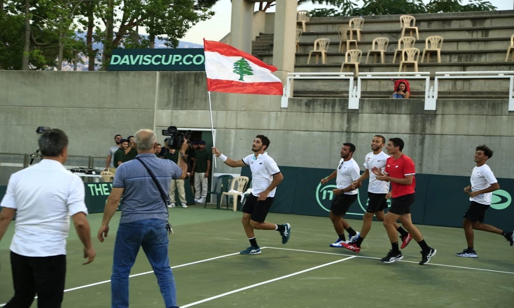 كأس ديفيس بالتنس: لبنان أطاح بموناكو