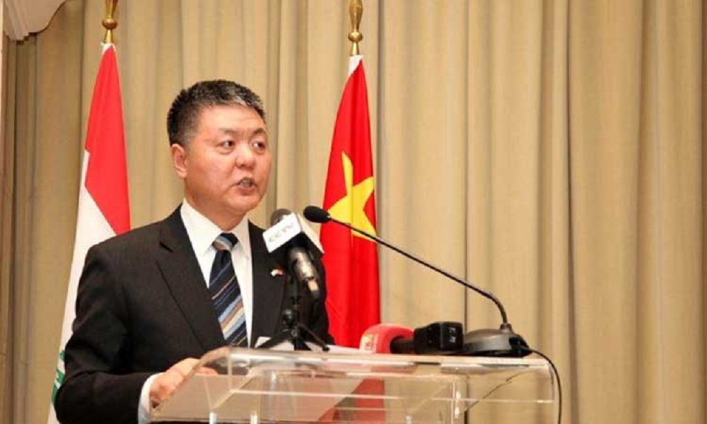 السفير الصيني: سنواصل دعم سيادة لبنان