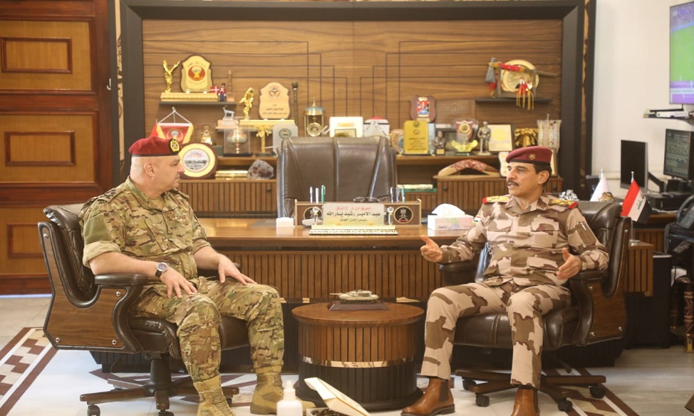 سبل التعاون بين قائد الجيش ورئيس الأركان العراقي
