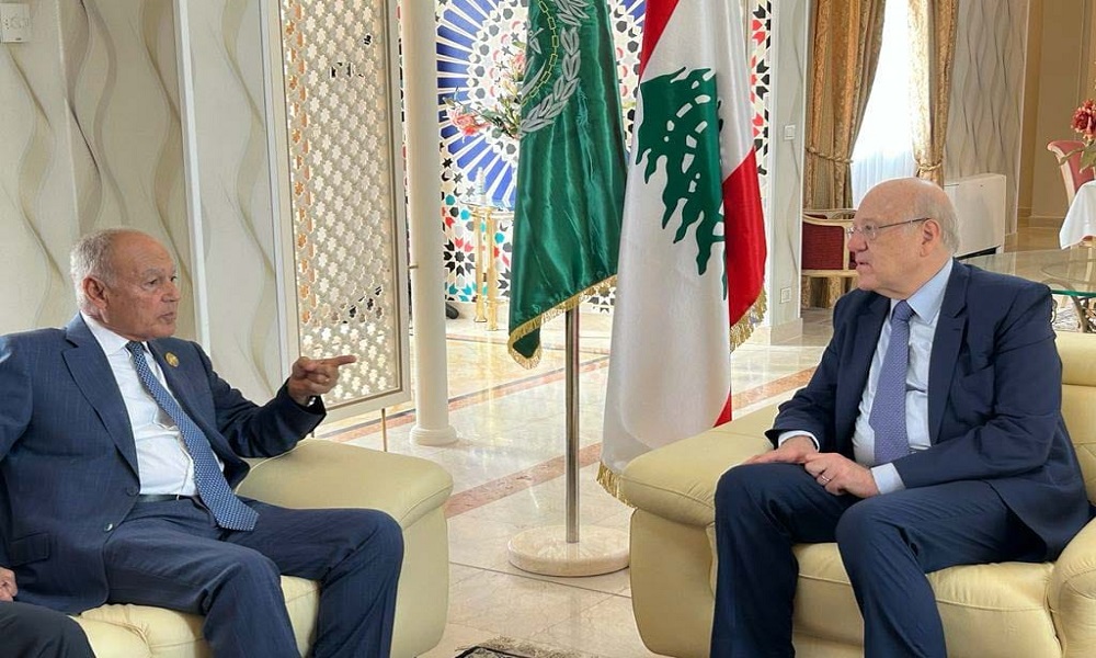 أبو الغيط: الجامعة العربية تقف الى جانب لبنان