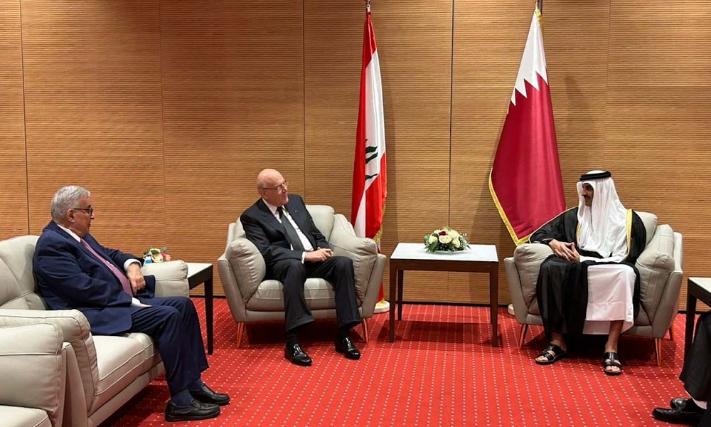 أمير دولة قطر: نرغب في الإفادة من الطاقات اللبنانية