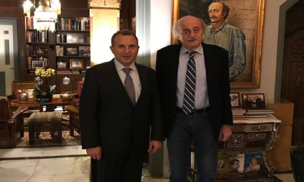 What brought Jumblatt and Bassil together?