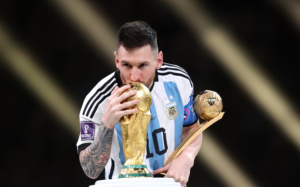 كأس العالم: ميسي يفوز بجائزة أفضل لاعب