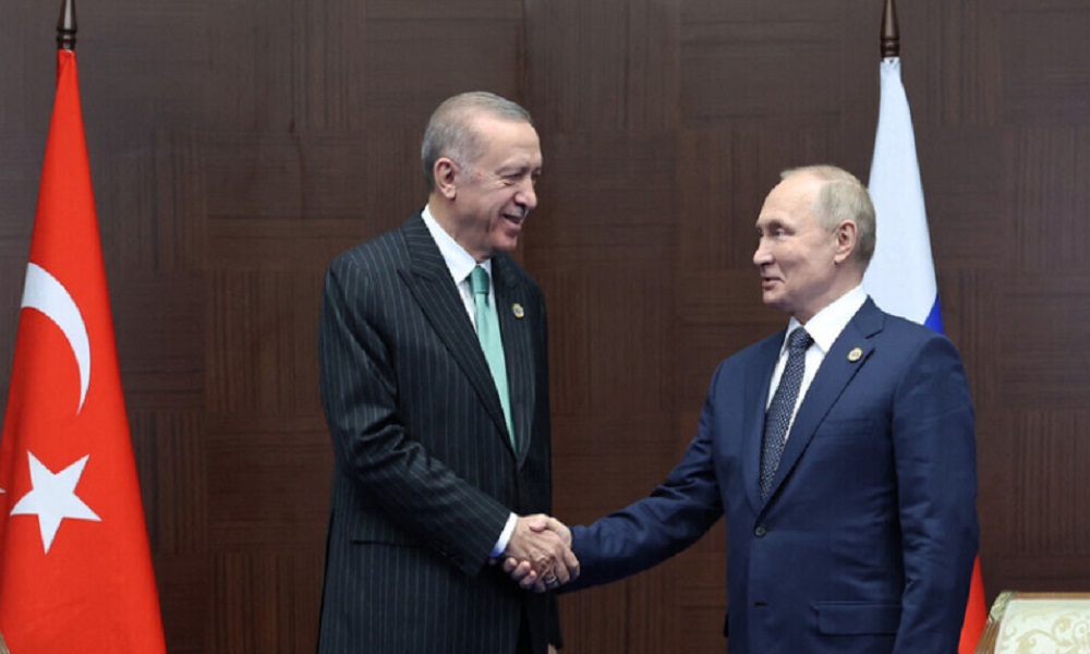 الكرملين: بوتين يبحث مع أردوغان العلاقات التركية السورية