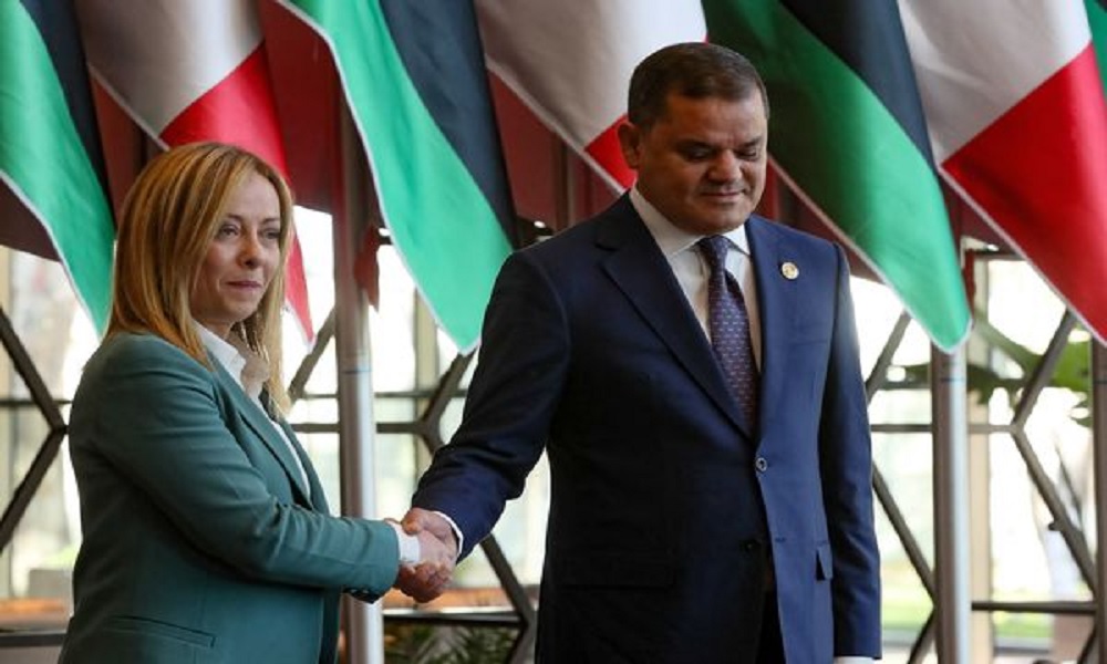 رئيسة وزراء إيطاليا في ليبيا لبحث ملفَي الطّاقة والهجرة