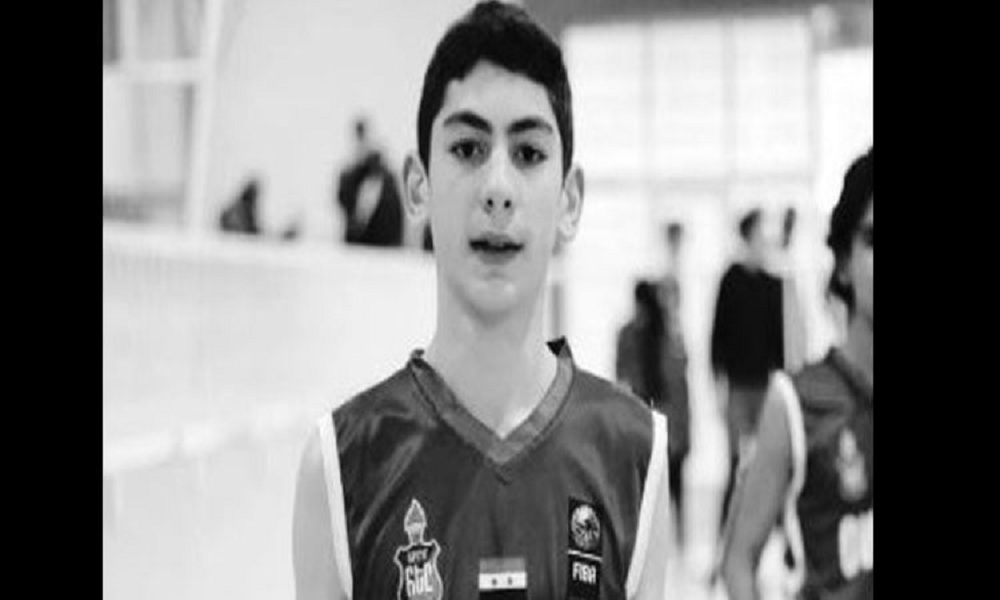 وفاة لاعب كرة سلة إثر زلزال سوريا