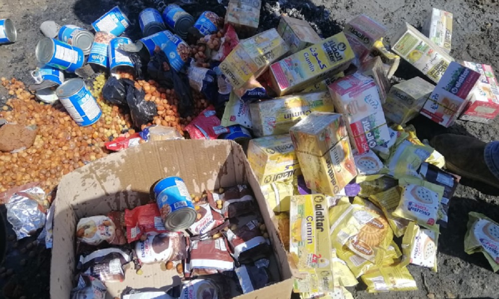 مصادرة مواد غذائية منتهية الصلاحية في طرابلس