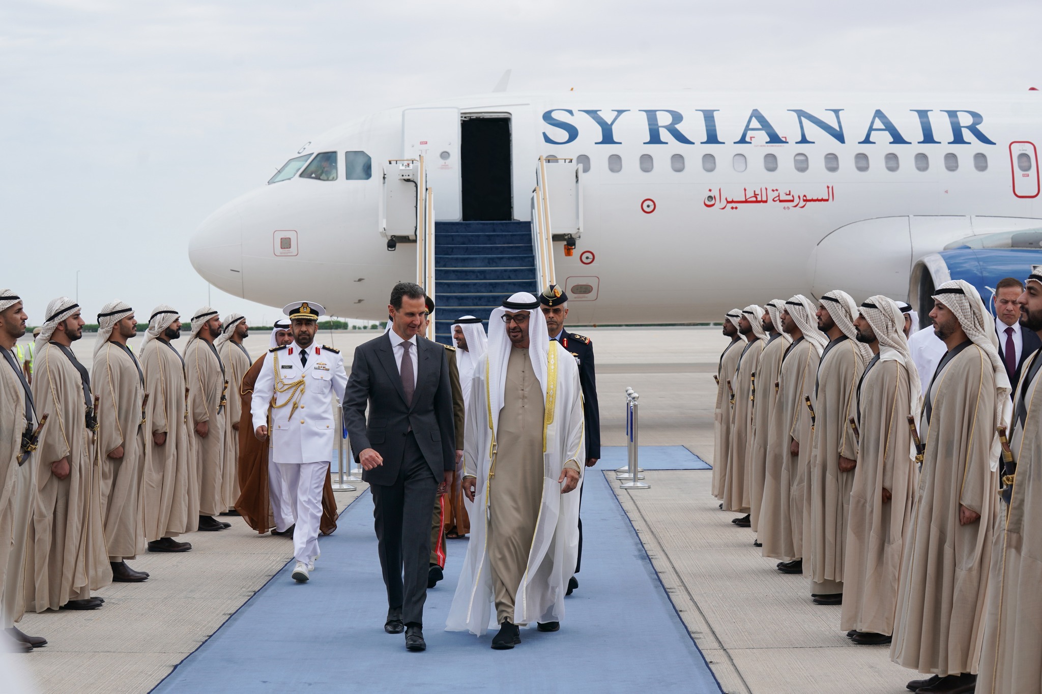زيارة رسمية… الأسد في الإمارات