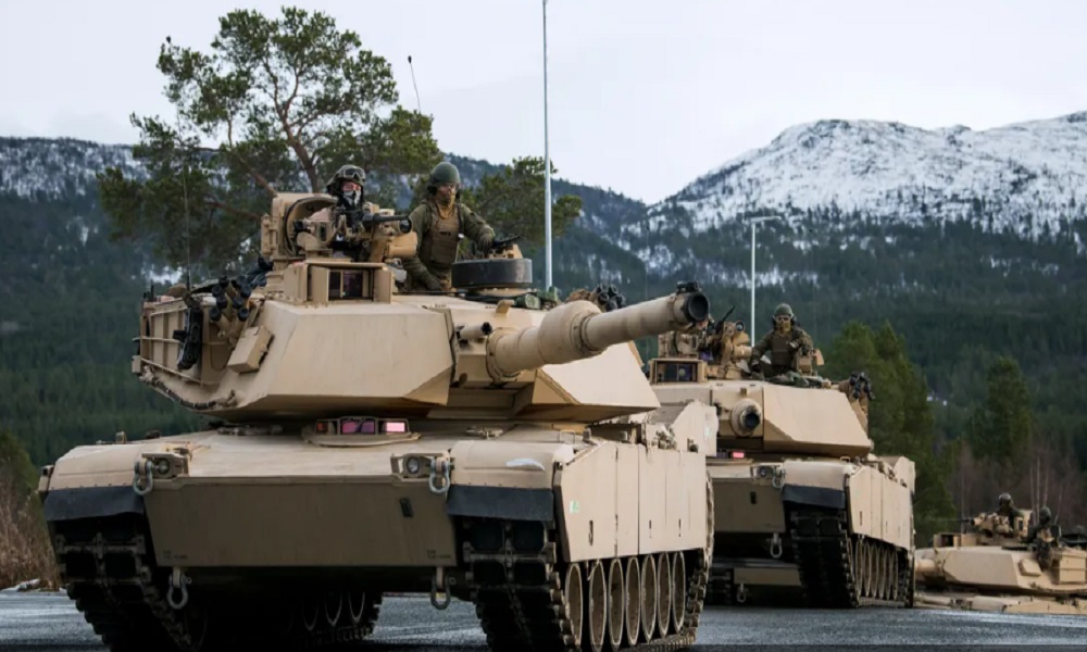 أميركا تعلن وصول دبابات “أبرامز” لألمانيا