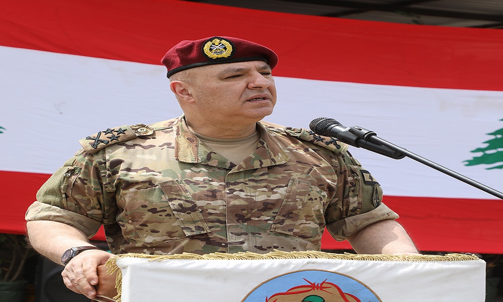 قائد الجيش: لبنان لم يعد يحتمل