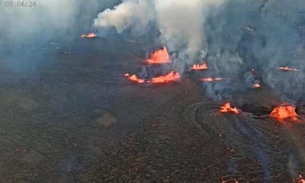 ثوران بركان “كيلويا” مجدّداً في هاواي