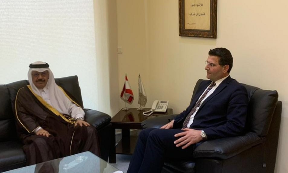 الحاج حسن بحث مع سفير قطر في شؤون زراعية