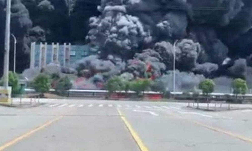 بالفيديو: انفجار قوي في الصين وانباء عن ضحايا