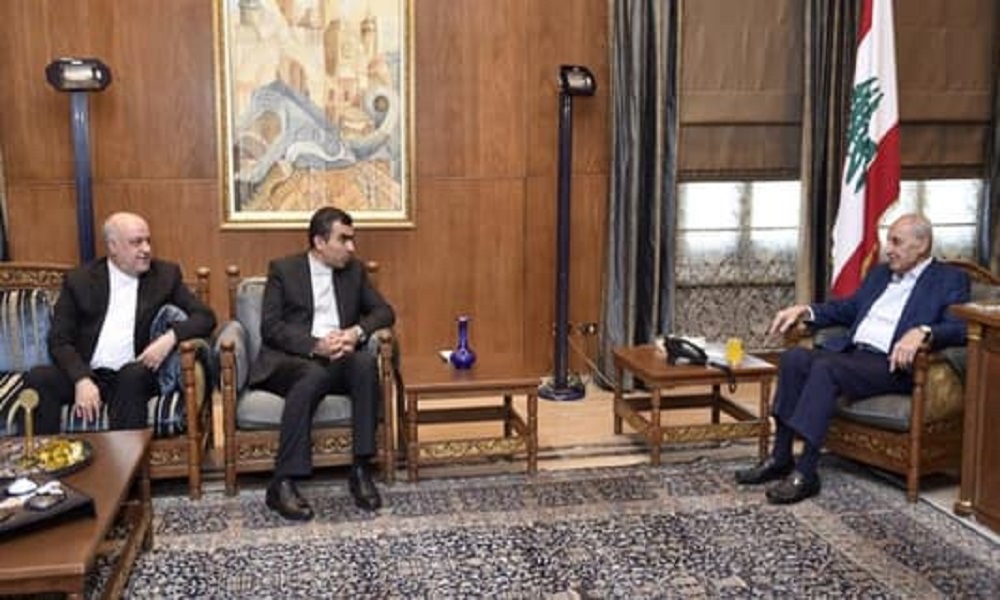 الأوضاع العامة بين بري ومساعد وزير الخارجية الايرانية