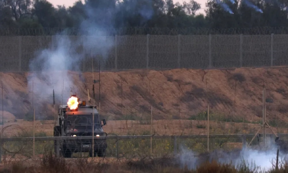 الجيش الإسرائيلي يضرب مواقع في غزة