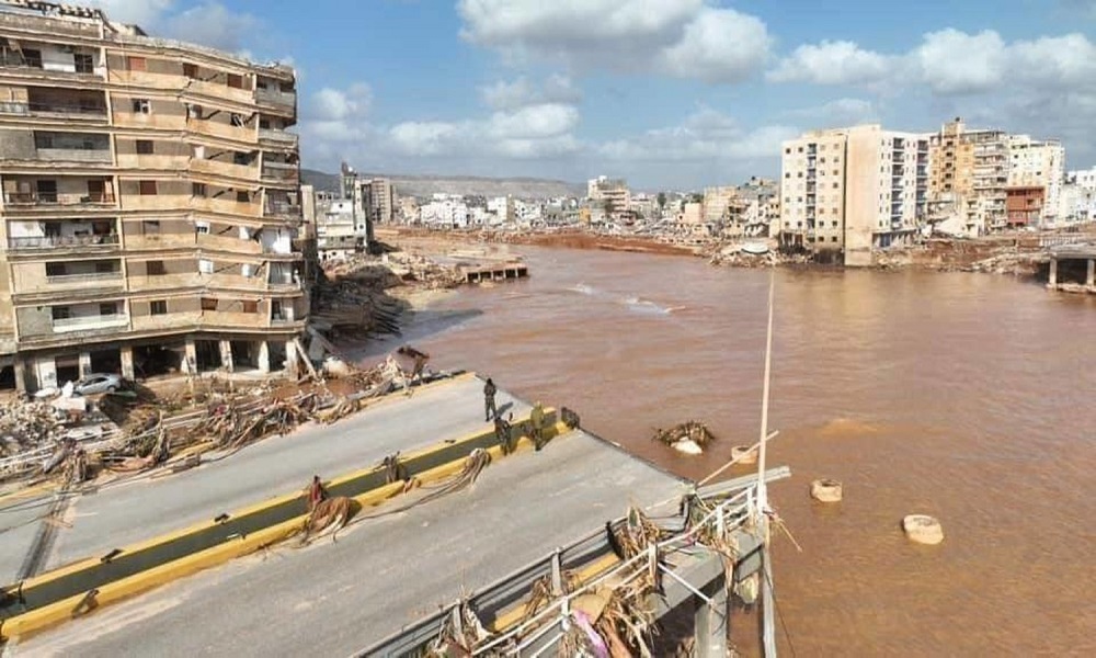 سيول في جنوب ليبيا.. انهيار منازل وانقطاع الكهرباء