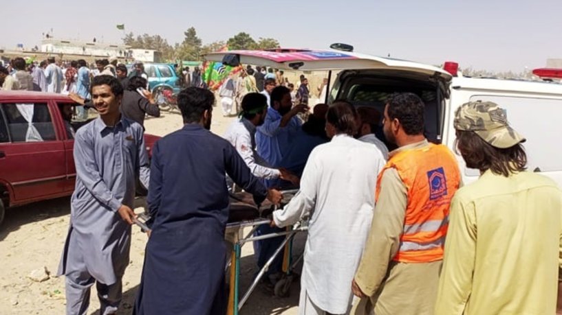 تفجير انتحاري استهدف تجمعا دينيا في باكستان
