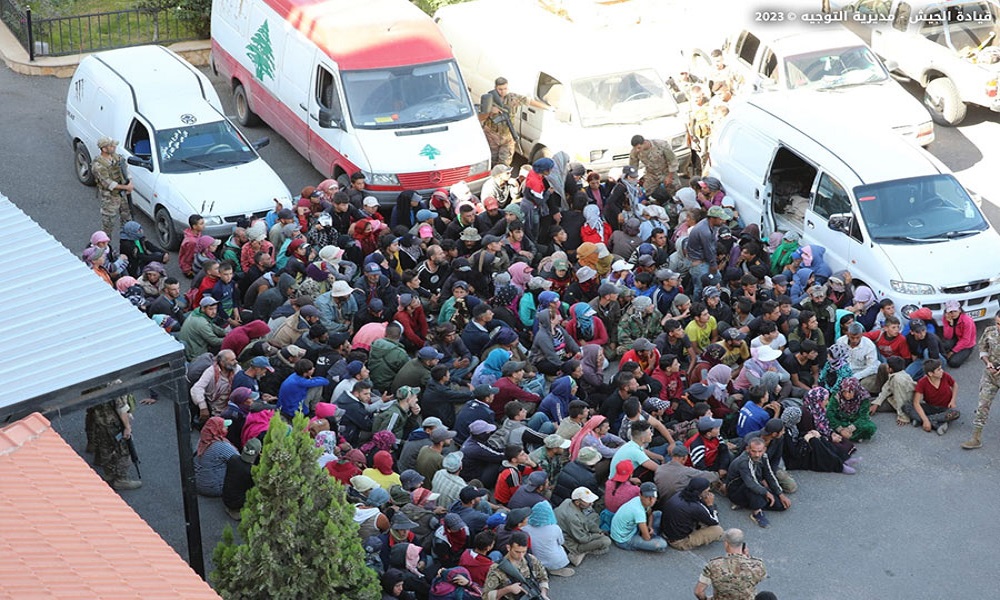 إحباط محاولة تسلل نحو 1300 سوري عبر الحدود