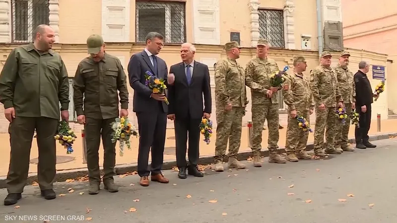 إجتماع “تاريخي” لوزراء خارجية الاتحاد الأوروبي في كييف