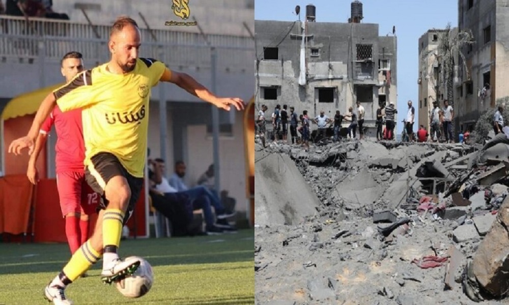 مقتل لاعب قدم بقصف استهدف منزله في غزة