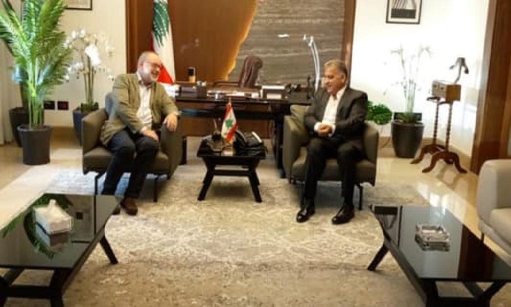 التطورات في لبنان وغزة بين اللواء إبراهيم وسفير النروج