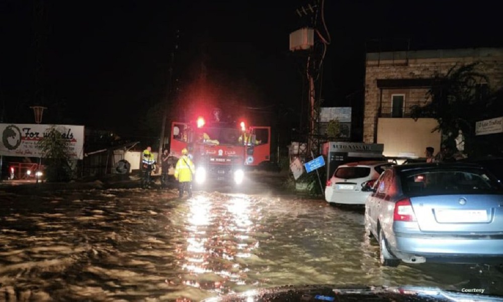 “بروفا” الطّوفان: طرقات لبنان تختنق
