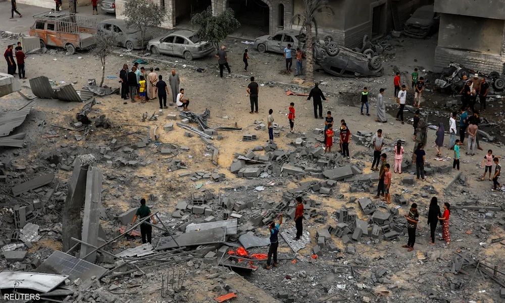حكومة “حماس”: 61 % من منازل غزة تضررت