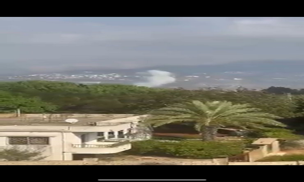 قصف اسرائيلي يطال مناطق عدة في لبنان! (فيديو)