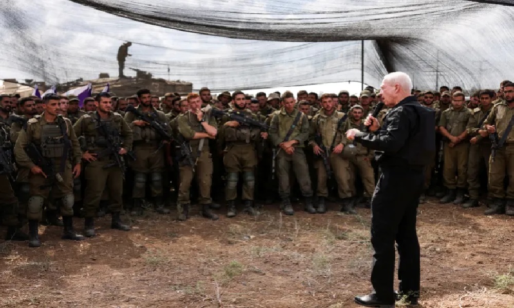 وزير الدفاع الإسرائيلي: هدفنا تأسيس نظام أمني جديد في غزة