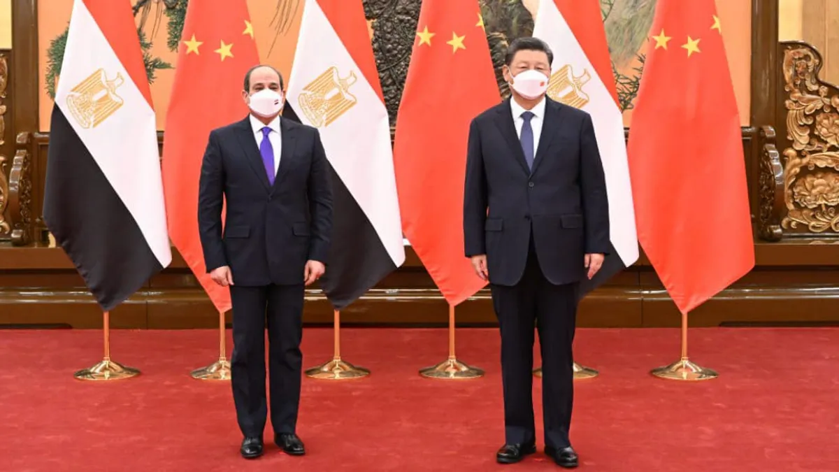 الرئيس الصيني: سنعمل مع مصر لتحقيق الاستقرار في الشرق