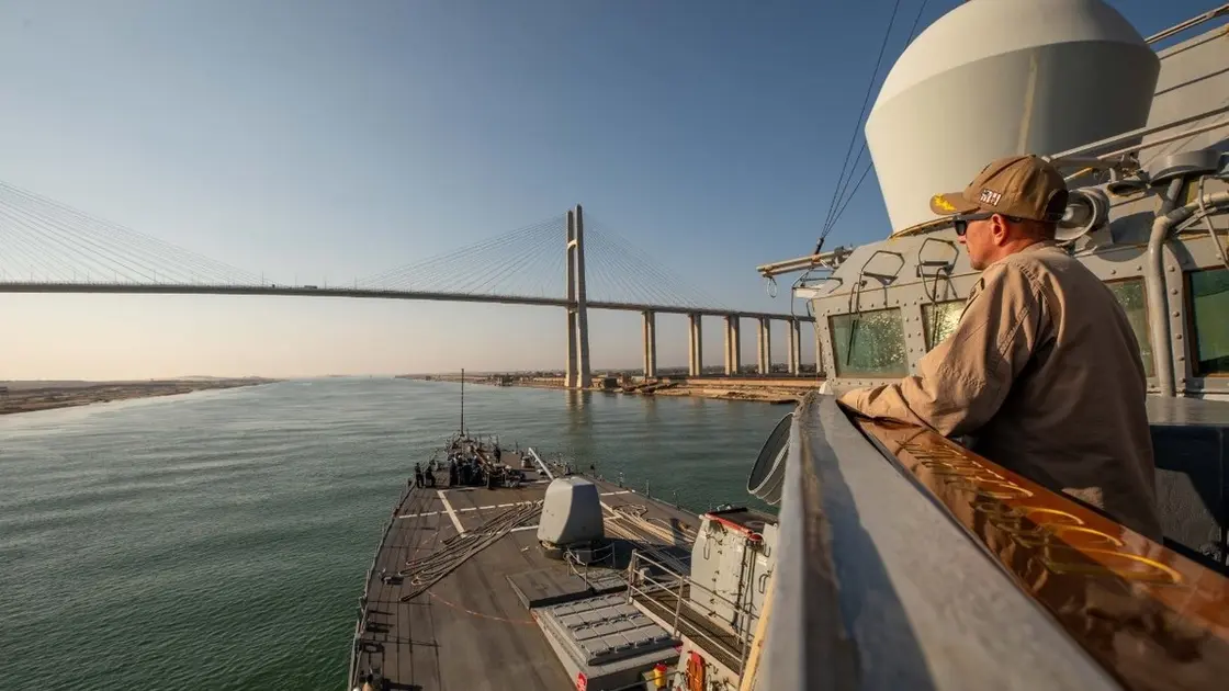 الأسطول الأميركي يعلن وصول مدمرة بحرية إلى الشرق الأوسط