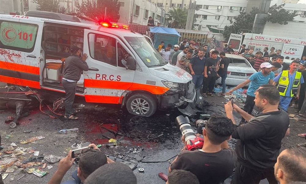 إصابة 7 من كوادر المستشفى الميداني الأردني في غزة