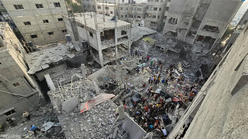 إرتفاع عدد القتلى في غزة