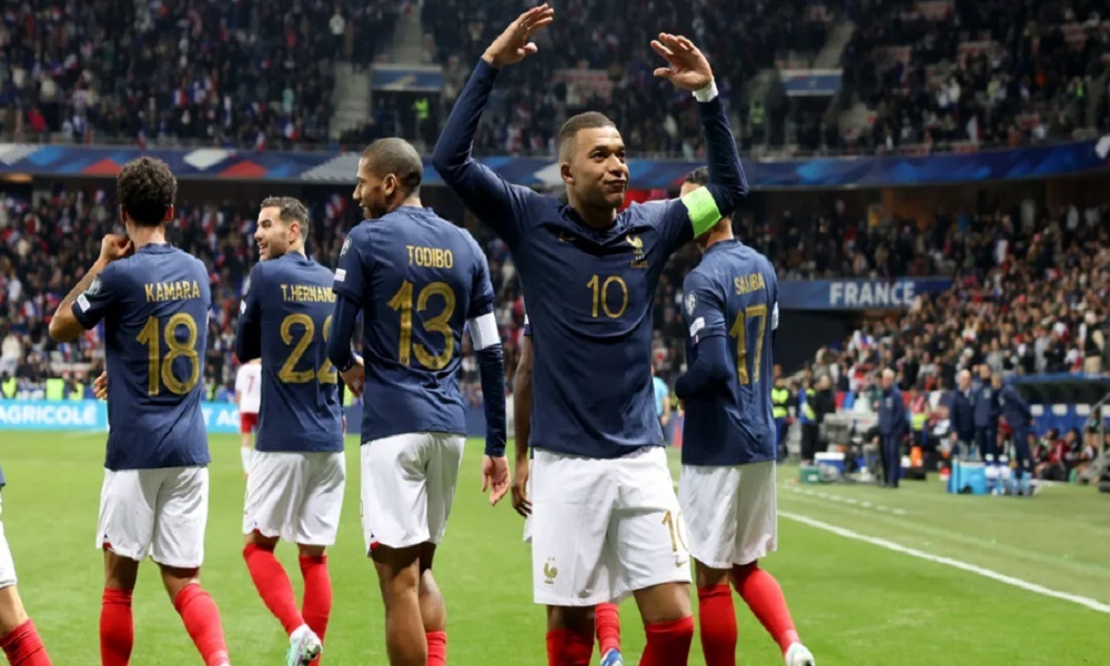 فرنسا تسجل أكبر فوز في تاريخ كرة القدم