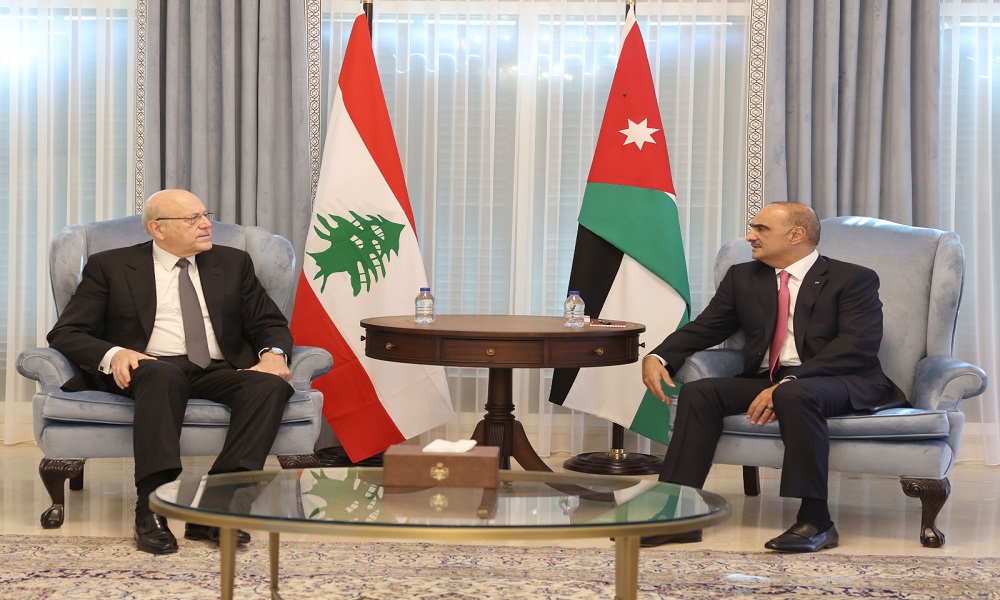 ميقاتي التقى رئيس الوزراء الأردني: هكذا تنتهي حلقة العنف