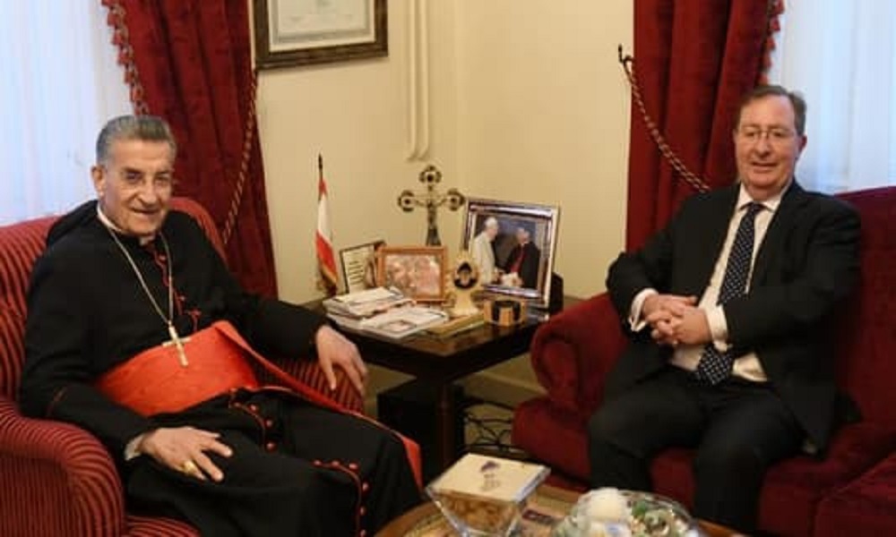الأوضاع في لبنان بين الراعي والسفير البريطاني