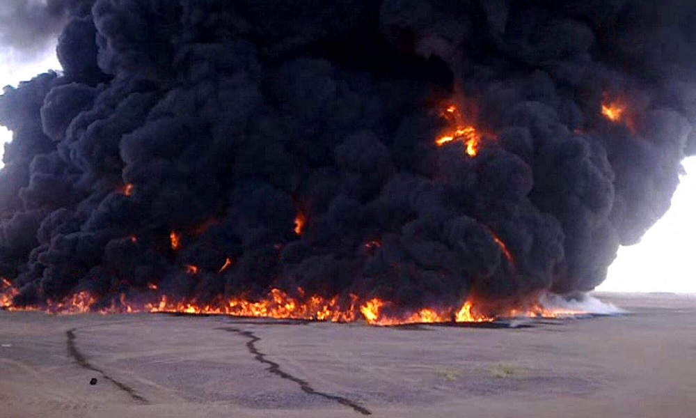 تفجير خط أنابيب نفطيّ في اليمن
