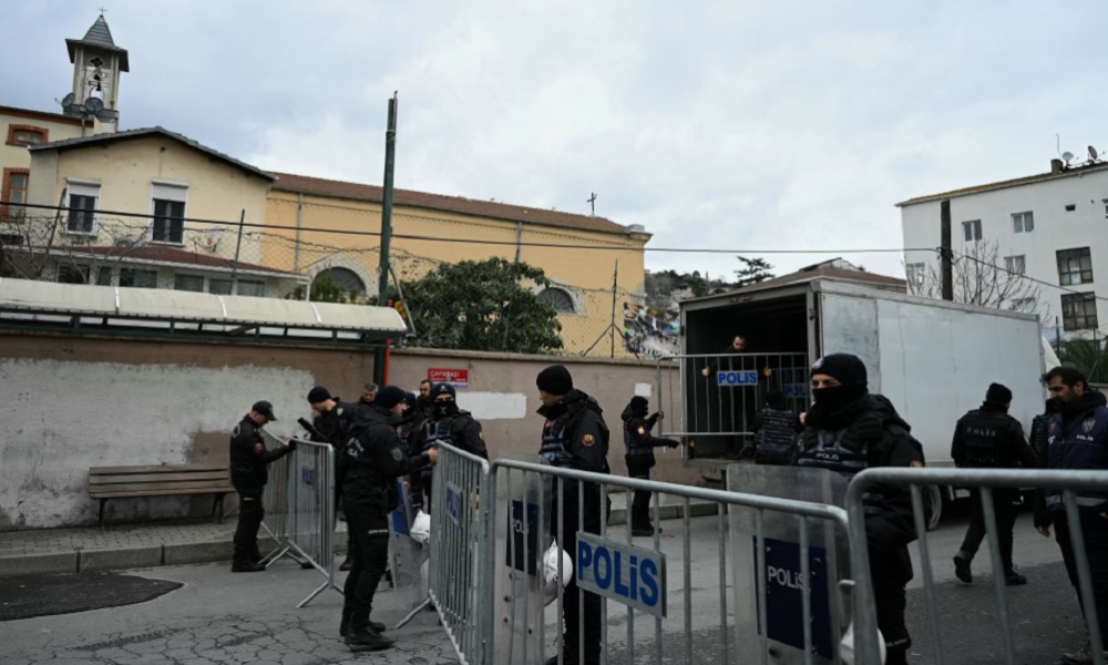 اعتقال 47 مشتبها بهم في الهجوم على الكنيسة بإسطنبول
