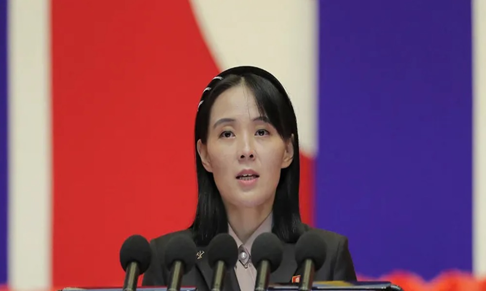 شقيقة زعيم كوريا الشمالية تحذر من رد فوري على أي استفزاز